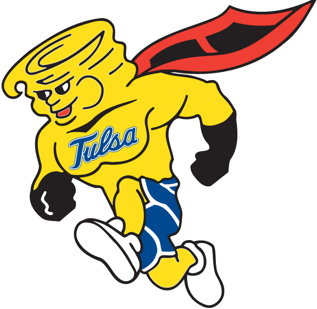 Tulsa Golden Hurricane 0-2008 Mascot Logo DIY iron on transfer (heat transfer)